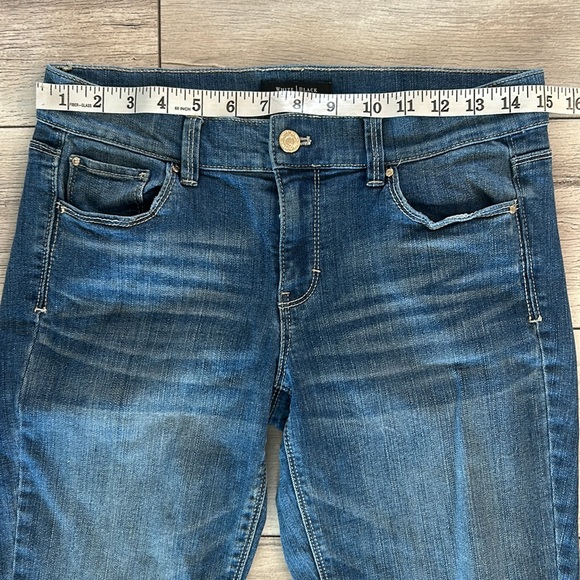 WHBM Skinny Leg ankle zip jeans size 4 - Picture 5 of 9